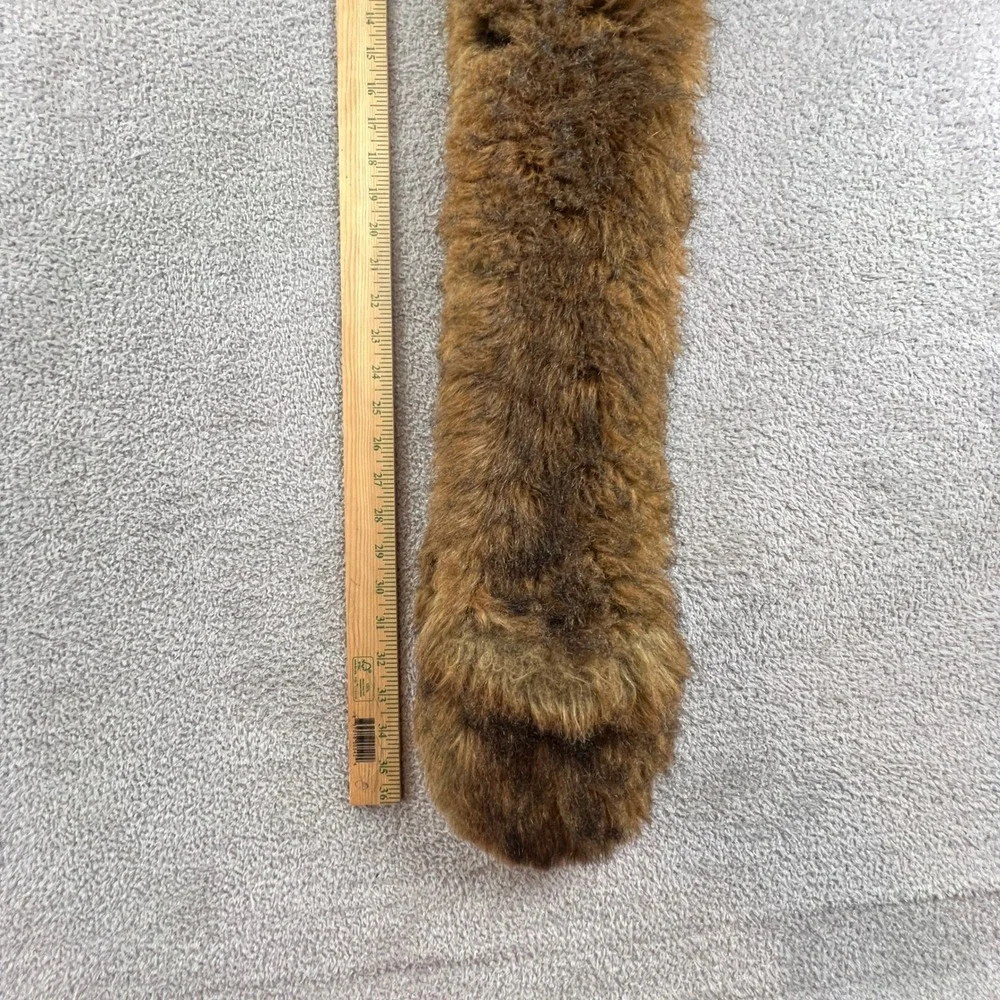 SpiritHoods Grizzly Bear Galaxy Collector Edition Faux Fur Hood Scarf Brown Rave - Picture 9 of 16